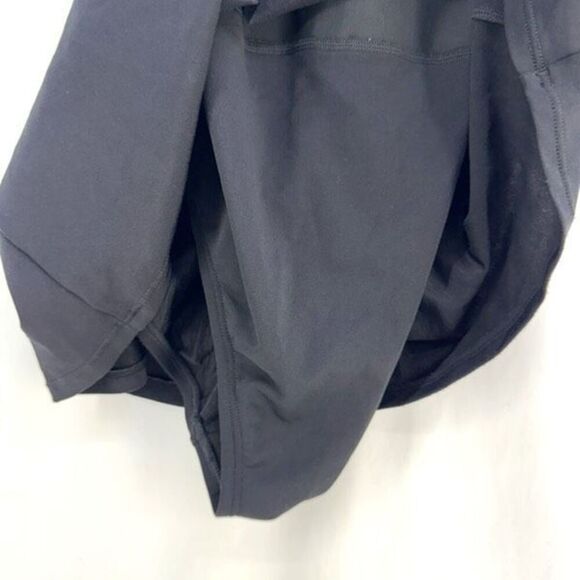 Speedo Womens Black Racerback Frock Style Athletic Tennis Dress Size 16 - Picture 5 of 9